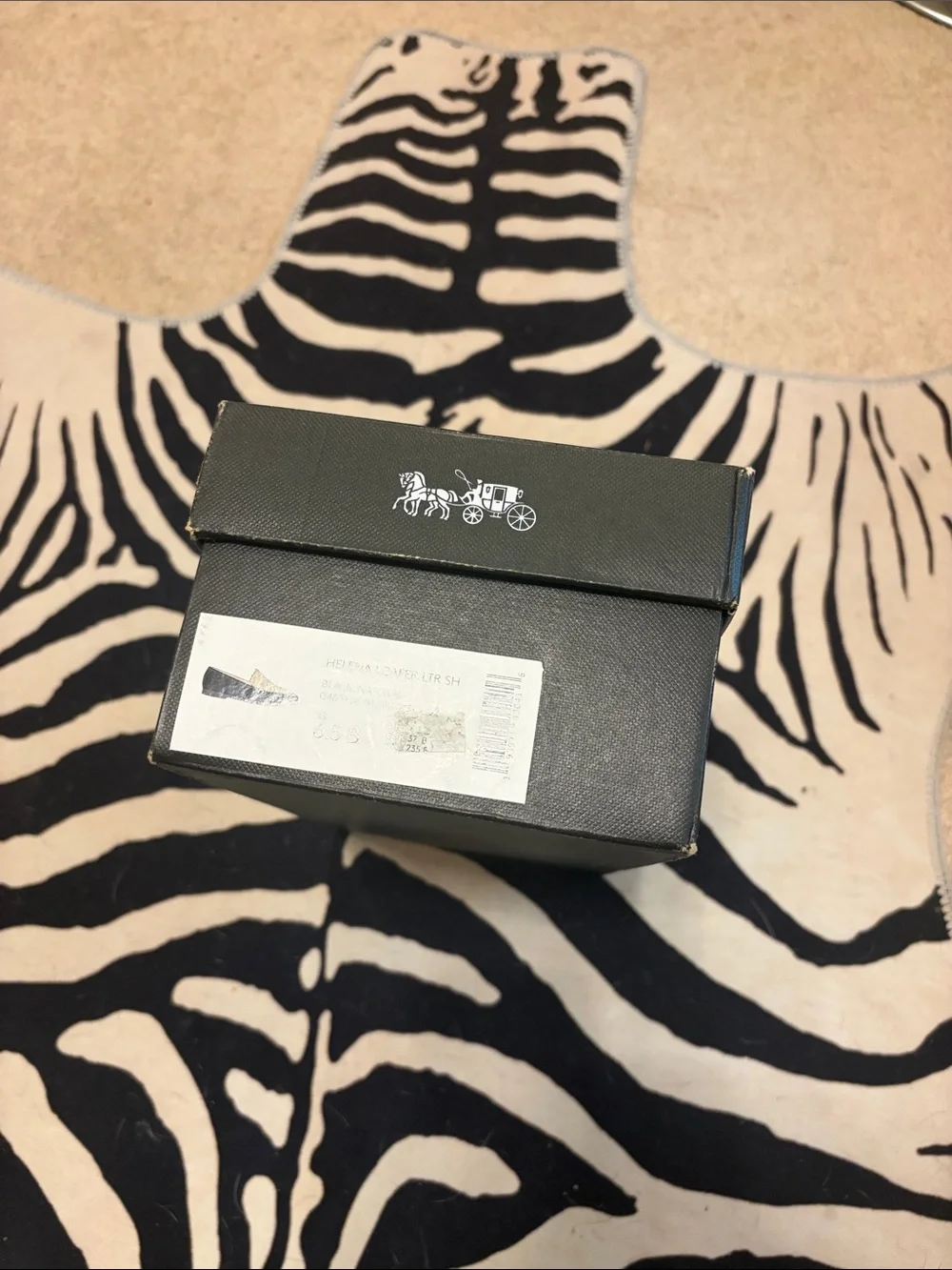 Coach empty shoe box for storage